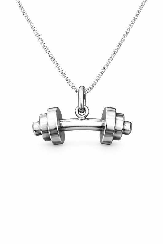 srebrne naszyjniki SZTANGA naszyjnik- srebro 925