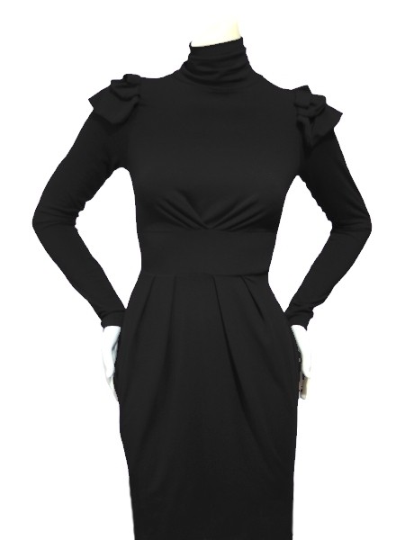 34(XS) Sukienka czarna YULIYA BABICH