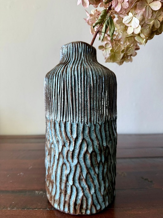 wazony Wazon ceramiczny "Deep Lines"