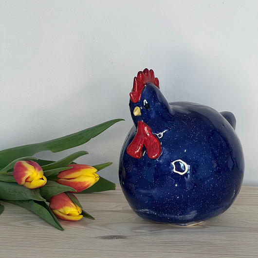 figurki i rzeźby Kura granatowa #1