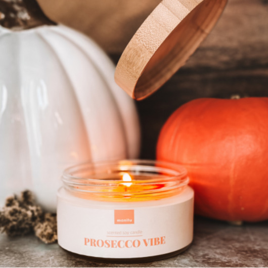 świece zapachowe Zapachowa świeca sojowa Manilu Prosecco Vibe