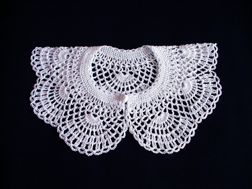 akcesoria różne Kołnierzyk naturalna biel