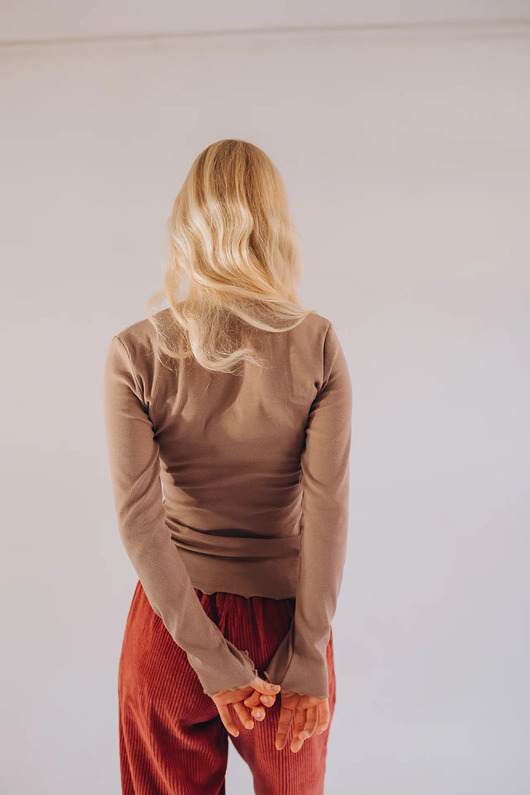 bluzki z długim rękawem damskie Longsleeve Blisko