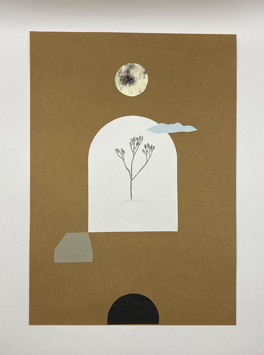 grafiki i ilustracje Kolaż papierowy / analogowy