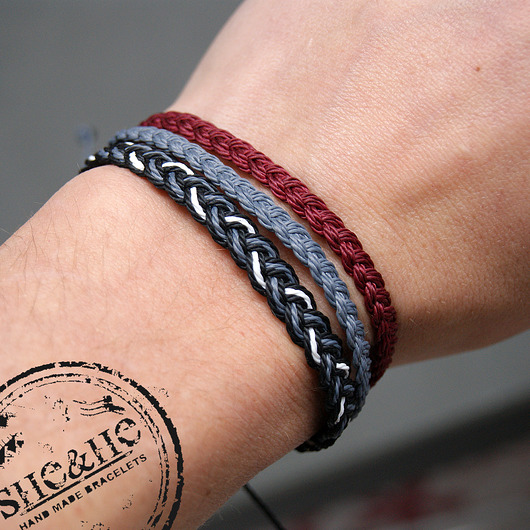 Braidy- Zestaw black gray marron SHEandHE