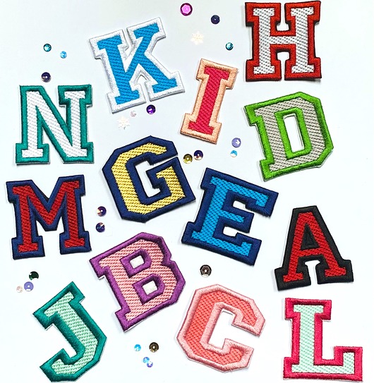 naszywki na ubrania Naszywka Twoja Litera