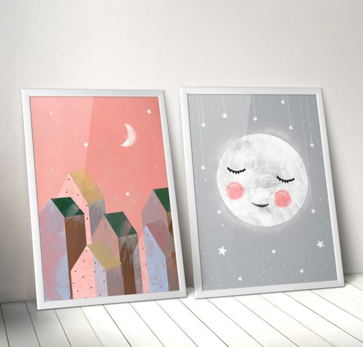 2 ilustracje | 50x70 cm Anita Tomala