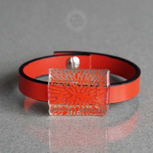 Orange Rain MAKU-pracownia szkła