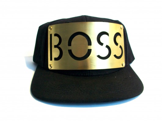 Czapka -Original Metal Snapback -GOLD- -BOSS- Exclussive Marks