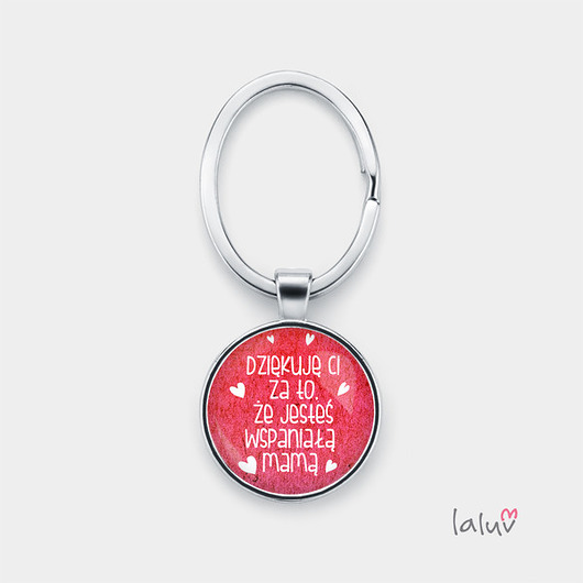 Brelok do kluczy WSPANIAŁA MAMA laluv