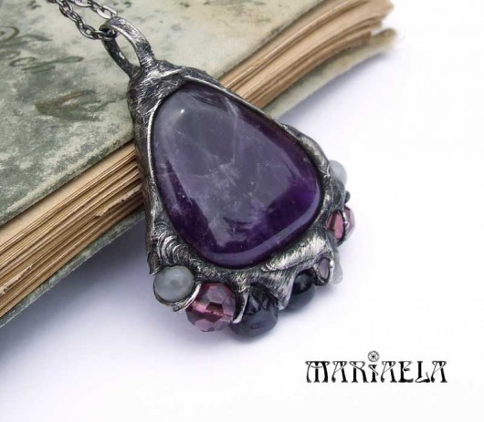 AMETYSTOWY romantycznik MARIAELA