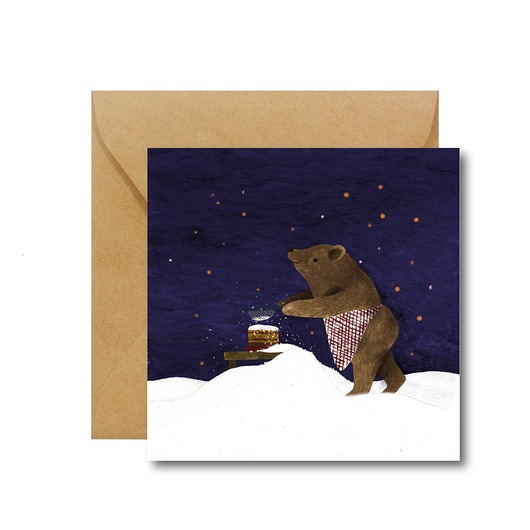 kartki świąteczne Mama Miś - kartka świąteczna