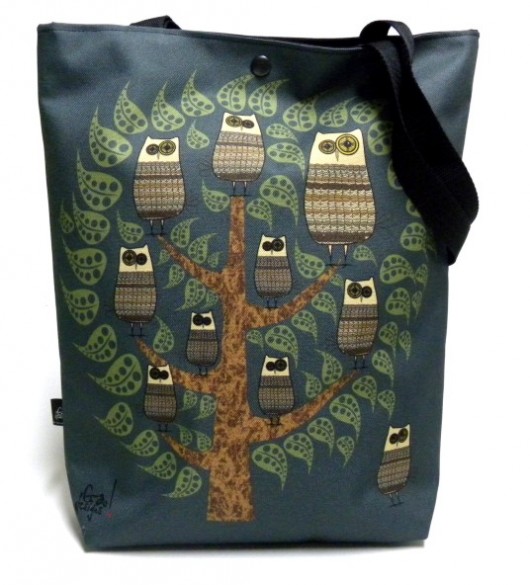 Duża torba z sową Gaul Designs