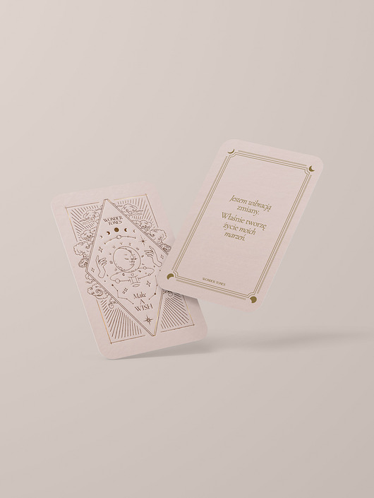 kalendarze i plannery Karta Afirmacyjna Affirmation Card Wonder Tones