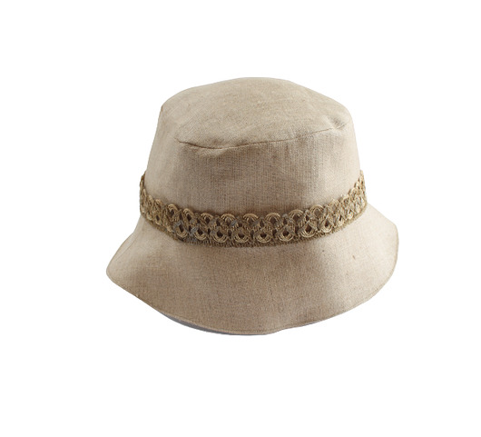 kapelusze damskie Bucket hat kapelusz kubełkowy czapka rybacka składany kapelusz  beżowy