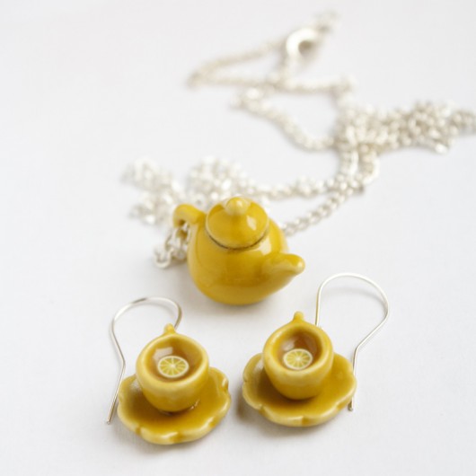 Cherbaciany komplet Lemon Lovely
