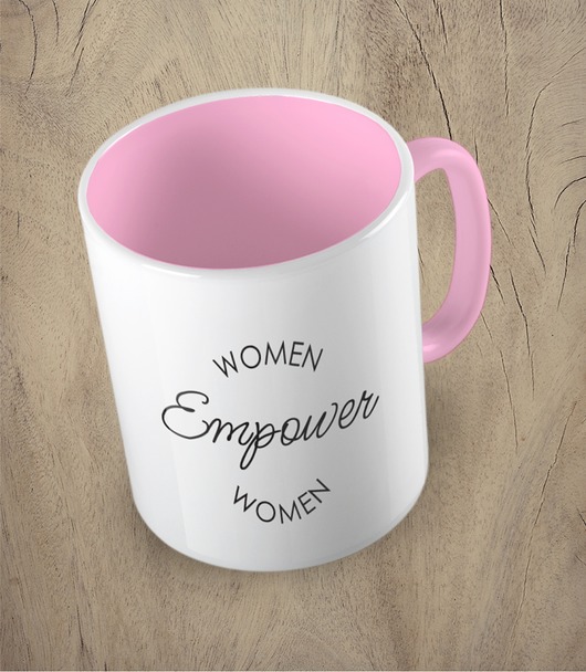 kubki Kolorowy kubek WOMEN EMPOWER WOMEN - mix kolorów
