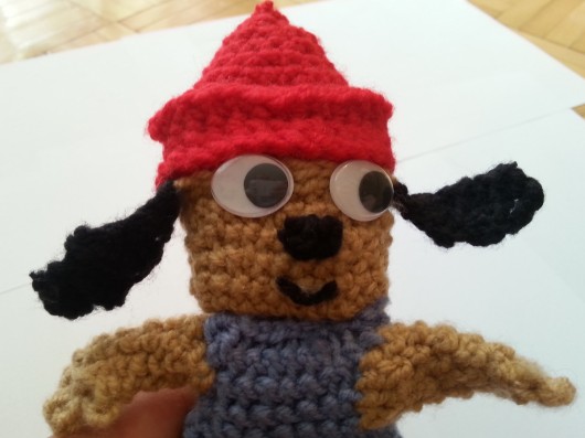 Maskotka pies Parappa  amigurumikillers