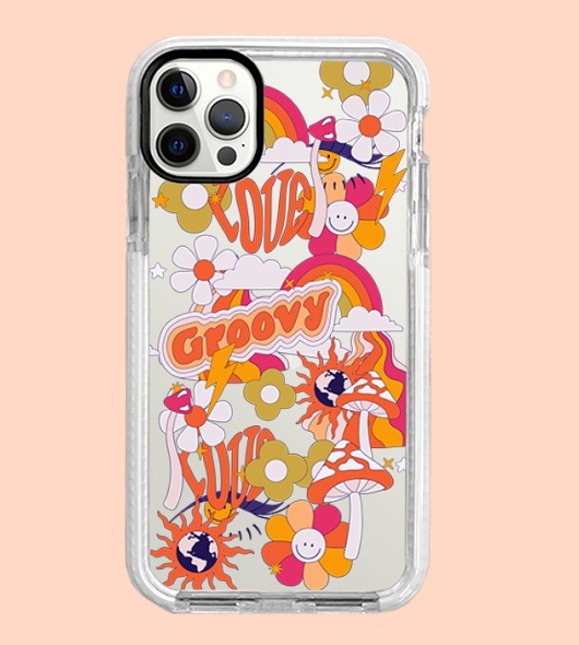 etui na telefon IPhone  IMPACT CASE BIAŁY  etui - E5014