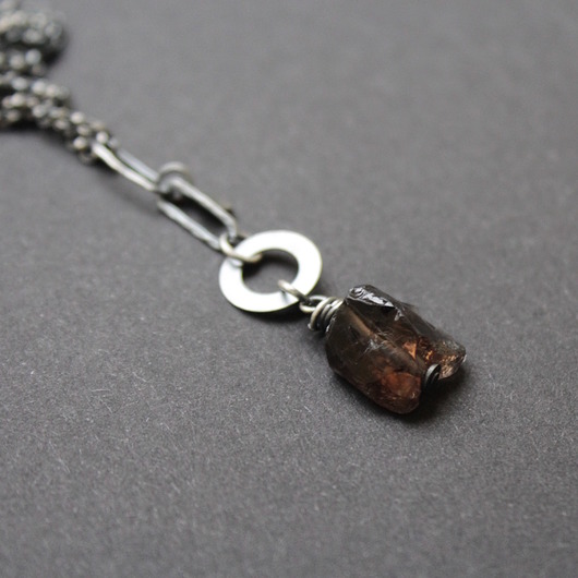 naszyjniki - inne Naszyjnik Kwarc dymny