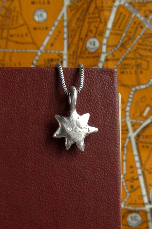wisiory Srebrna zawieszka gwiazdka Chaosik