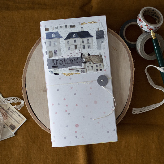 Travel journal - notatnik, szkicownik podręczny Gosia Sendlewska