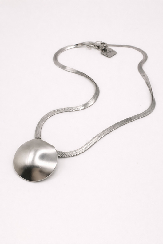 srebrne naszyjniki BABE naszyjnik silver