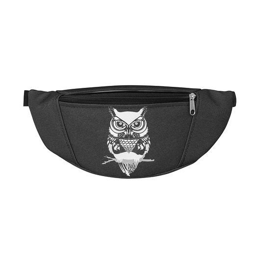Nerka czarna z białą sową Madox design