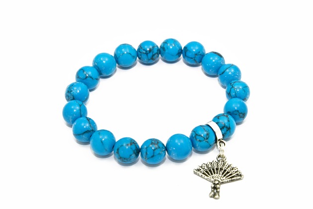 bransoletki z kamieni naturalnych Bransoletka  Turkus Kamień naturalny