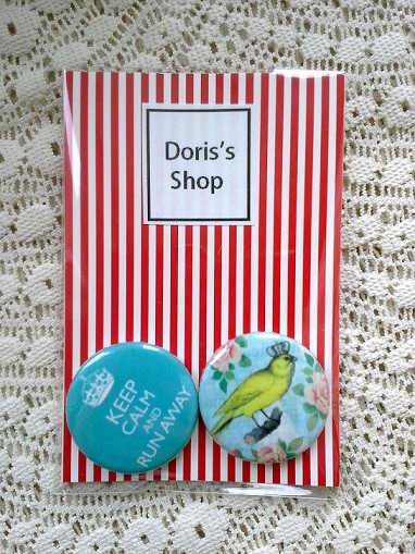 przypinki  Doris Shop