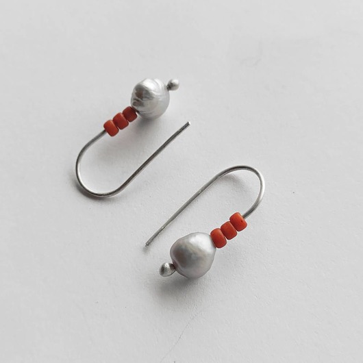 kolczyki z kamieniami Kolczyki OKRĄG