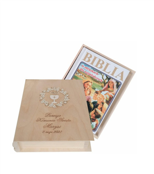 komunia - pozostałe Komunia Święta, Pamiątka, Biblia - Bk10