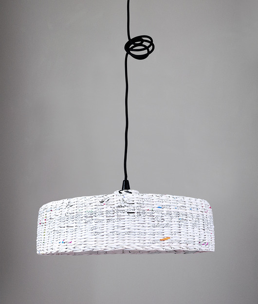 lampy wiszące Lampa wisząca biała Hoc