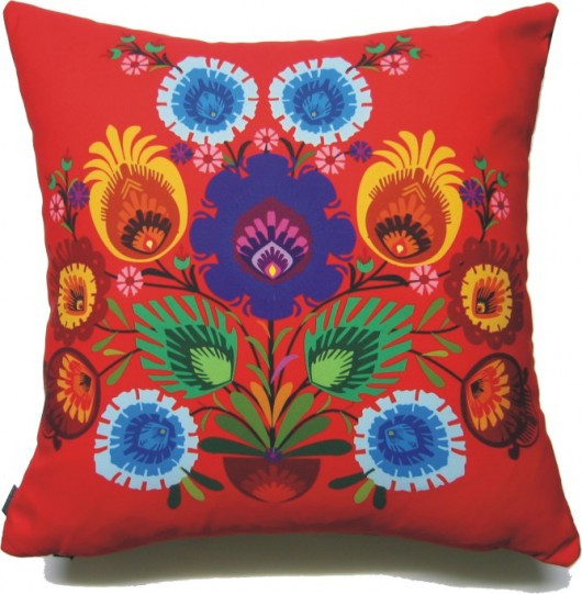 Poduszka dekoracyjna folk Gaul Designs