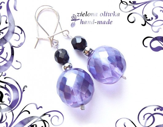 Violet Maghia - z kolekcji Cristal Moods zielona oliwka