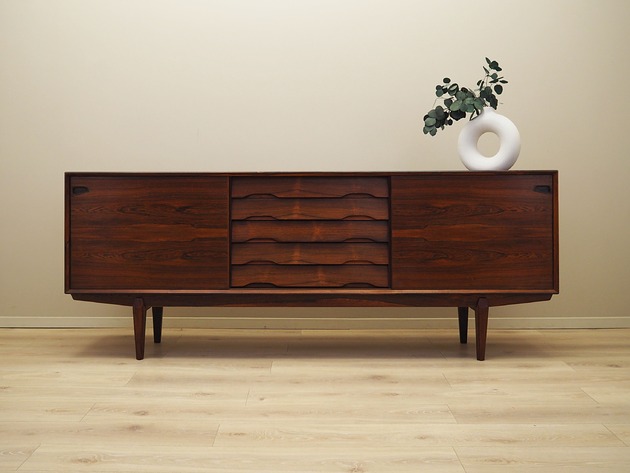 komody i szafki Sideboard palisandrowy, duński design, lata 60, Skovby, Henry Rosengren Hansen