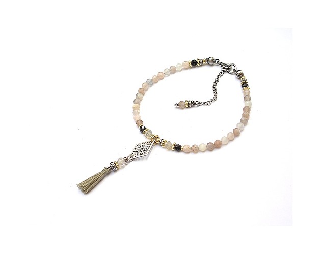 bransoletki z kamieni naturalnych Sun stone boho vol.2  - bransoletka