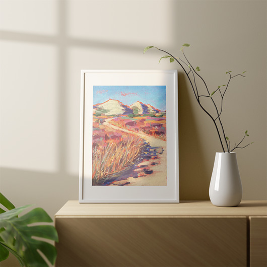 obrazy Evening Road - Wydruk Giclee