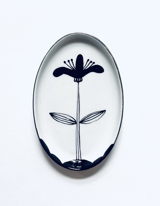 Ozdoby na ścianę Fleur Noir