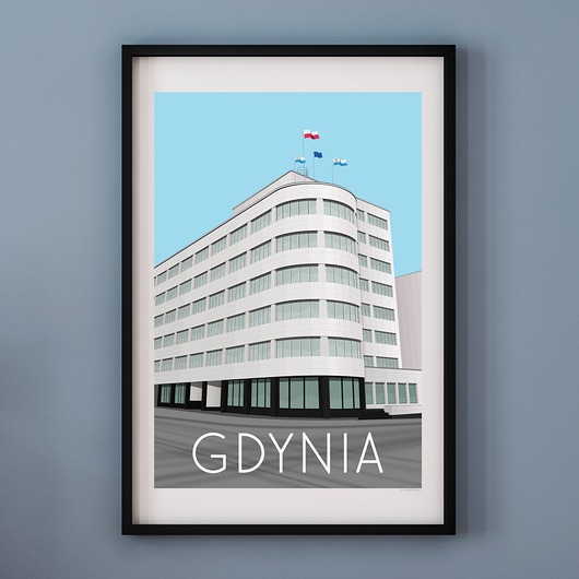 plakaty Plakat GDYNIA