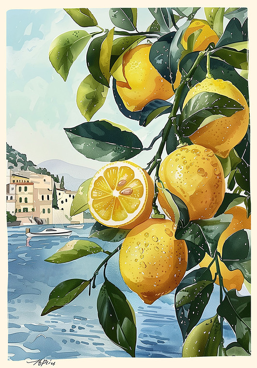 plakaty Plakat "Limoncello Italiano"