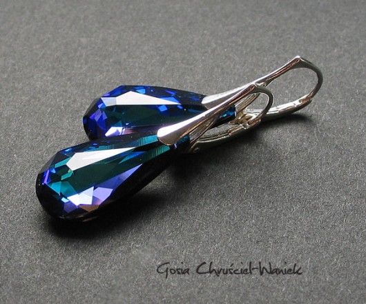 kryształ Swarovski heliotrope Gosia Chruściel-Waniek