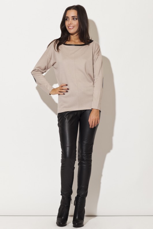 Sweter K118 Beż Lenitif