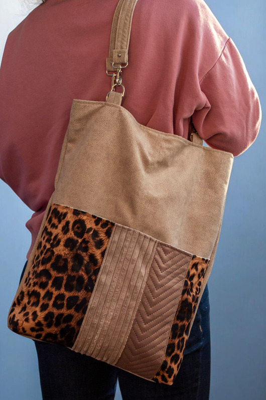 torby na ramię Duża torba na ramię patchwork