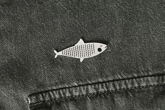 Pin Broszka Vander Ryba Vander jewelry