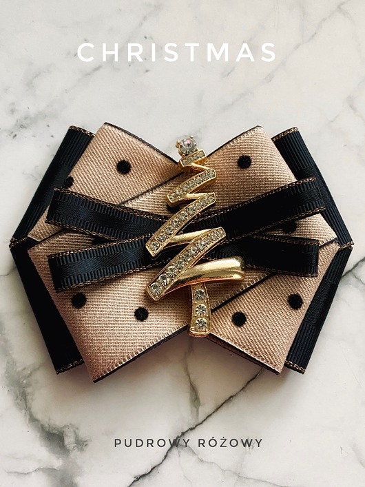 broszki Brosza z Modową Choinką   Mikołajki Święta