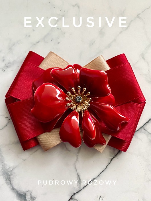 broszki Brosza z niesamowitym unikatowym Kwiatem 3d NEW