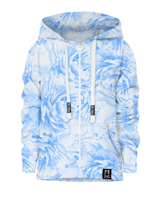 bluzy dla chłopców Bluza Zamek Chłopiec DR.CROW Peonies
