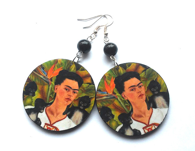 Autoportret z małpami - Frida Kahlo inka76