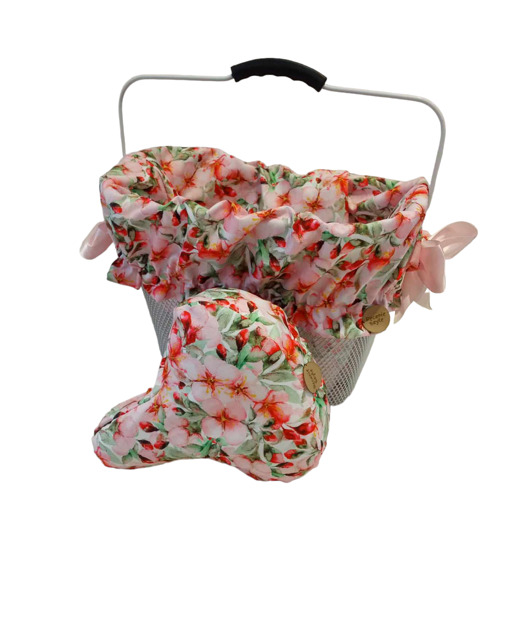 akcesoria do roweru Wyściółka, wkład do koszyka na rower+ pokrowiec na siodło oliVer